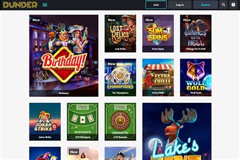 dunder casino nz|Games .